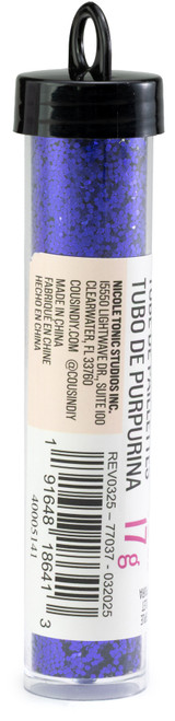 CousinDIY Glitter Tube 0.6oz (17g)-Purple - 5A002XR9-5141 CousinDIY Glitter Tube 0.6oz (17g)-Purple - 5A002XR9-5141