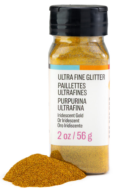 CousinDIY Extra Fine Glitter 2oz-Iridescent Gold - 5A002XRZ-5159 CousinDIY Extra Fine Glitter 2oz-Iridescent Gold - 5A002XRZ-5159
