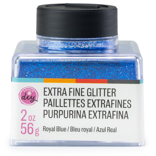 CousinDIY Glitter Stacker 2oz-Royal Blue - 5A002XQ8-5124 - 191648186253