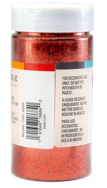 CousinDIY Glitter 8oz-Red - 5A002XT8-5189
