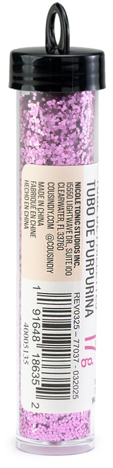 CousinDIY Glitter Tube 0.6oz (17g)-Rose Pink - 5A002XR9-5135
