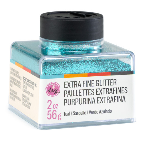 CousinDIY Glitter Stacker 2oz-Teal - 5A002XQ8-5130