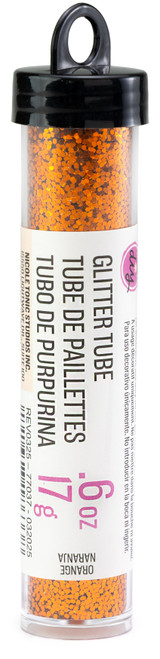 CousinDIY Glitter Tube 0.6oz (17g)-Orange - 5A002XR9-1GYK1 - 191648186338