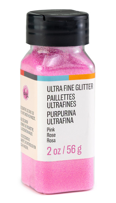 CousinDIY Extra Fine Glitter 2oz-Pink - 5A002XRZ-5168