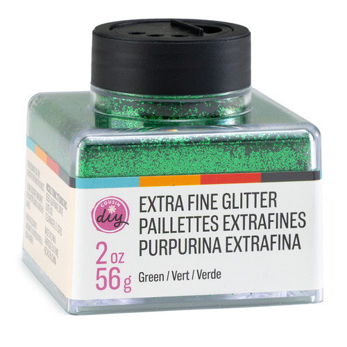 CousinDIY Glitter Stacker 2oz-Green - 5A002XQ8-5126