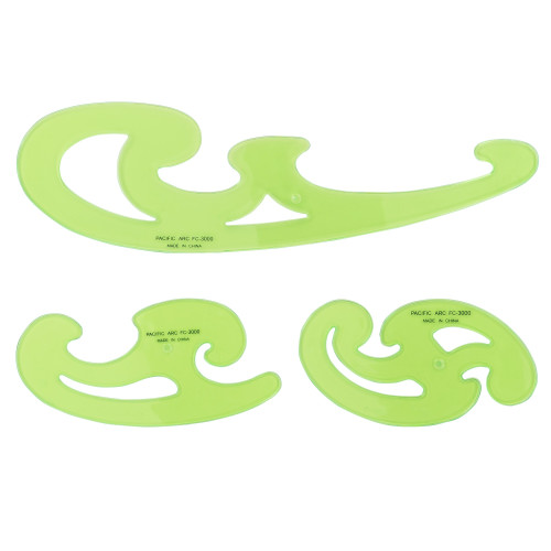 Pacific Arc French Curve-3pc Set - 5A00378X-1H89C - 038236026105