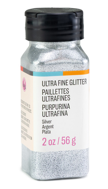 CousinDIY Extra Fine Glitter 2oz-Silver - 5A002XRZ-5160