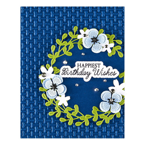 Spellbinders 3D Embossing Folder by Suzanne Hue-Linen - 5A0036KY-1H7PM