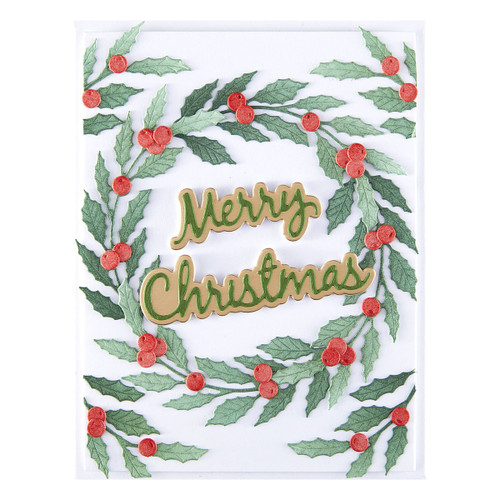 Spellbinders Etched Dies by Suzanne Hue-Seasonal Wreath Foliage - 5A0036L1-1H7P2 Spellbinders Etched Dies by Suzanne Hue-Seasonal Wreath Foliage - 5A0036L1-1H7P2