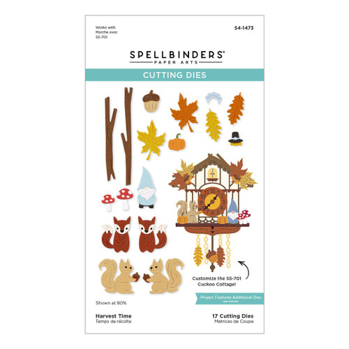 Spellbinders Etched Dies-Harvest Time - 5A0036K9-1H7PS - 810176106693