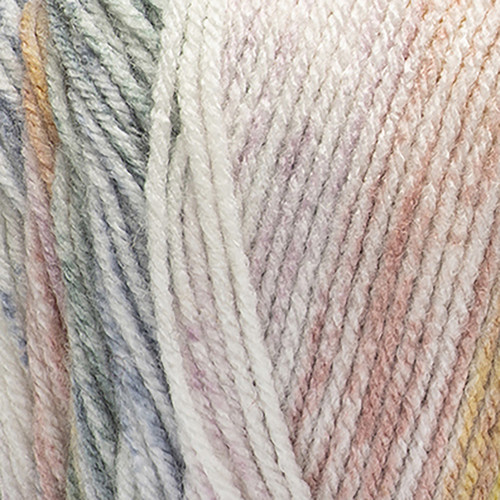 Red Heart Super Saver Bitty Stripes-Rainbow Mist - 5A002X8Q-1H8CW