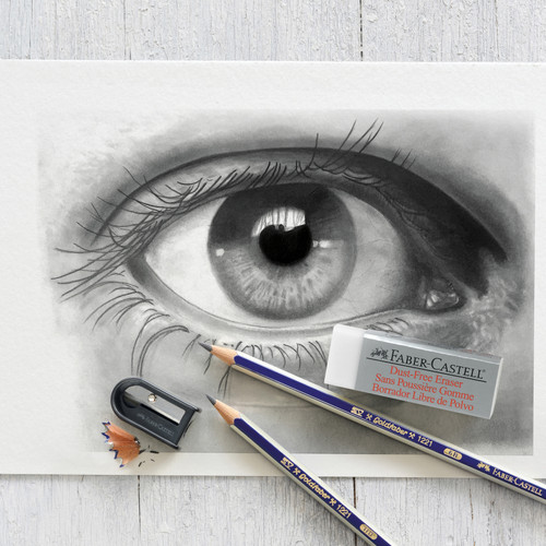 Faber-Castell Dust-Free White Vinyl Art Eraser 20/Pkg-White - 5A0035WG-1H75K Faber-Castell Dust-Free White Vinyl Art Eraser 20/Pkg-White - 5A0035WG-1H75K