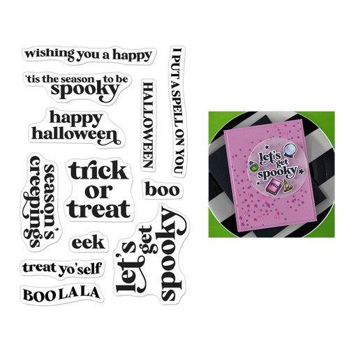 Hero Arts Clear Stamp Set-Season's Creepings - 5A0035YM-1H777
