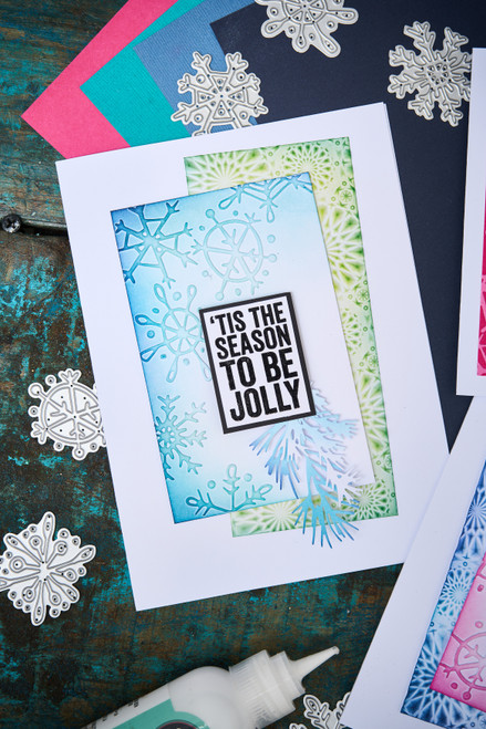 Sizzix 3D Texture Fades A5 Embossing Folder By Tim Holtz-Kaleidoscope - 5A00323F-1H3RF