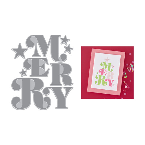 Hero Arts BetterPress + Foil Set-Merry - 5A0035YP-1H77S Hero Arts BetterPress + Foil Set-Merry - 5A0035YP-1H77S