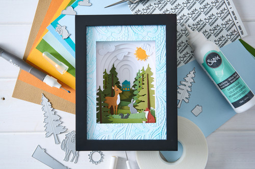 Sizzix 3D Textured A5 Embossing Folder By Eileen Hull-Lacy Leaves - 5A00322W-1H3QN Sizzix 3D Textured A5 Embossing Folder By Eileen Hull-Lacy Leaves - 5A00322W-1H3QN