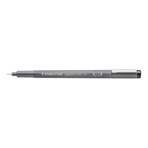 Staedtler Pigment Liner Black-0.1mm - 5A0035NT-1H6Y9 - 4007817330395