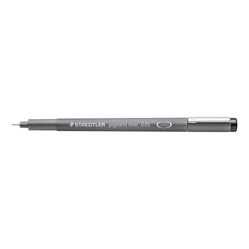 Staedtler Pigment Liner Black-0.05mm - 5A0035NT-1H6YD - 4007817308196
