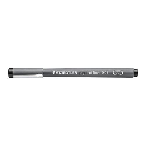 Staedtler Pigment Liner Black-0.05mm - 5A0035NT-1H6YD