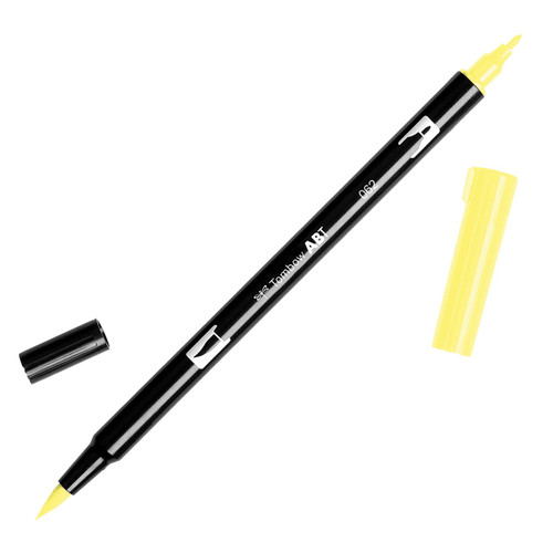 Tombow Dual Brush Marker Open Stock-062 Pale Yellow - DBP-56507 - 085014565073
