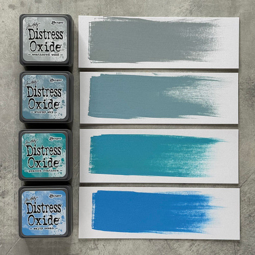 Tim Holtz Distress Mini Oxide Ink Pads 4/Pkg-Kit #4 - 5A00338W-1H500