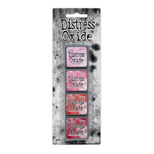 Tim Holtz Distress Mini Oxide Ink Pads 4/Pkg-Kit #1 - 5A00338Z-1H502 - 789541091479
