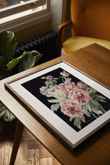 DMC Mindful Making Advanced Cross Stitch Kit-Peony Branches PJ Redoute - 5A003595-1H6MJ DMC Mindful Making Advanced Cross Stitch Kit-Peony Branches PJ Redoute - 5A003595-1H6MJ