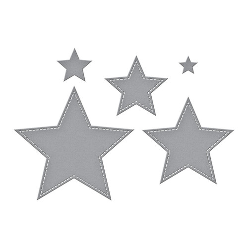 Spellbinders Etched Dies by Lisa Horton-Essential Stars - 5A0036K5-1H7PR