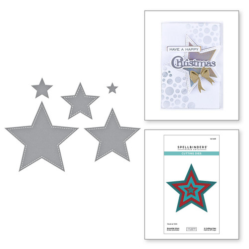 Spellbinders Etched Dies by Lisa Horton-Essential Stars - 5A0036K5-1H7PR