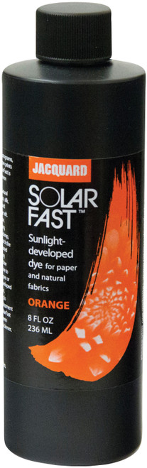 Jacquard SolarFast Dyes 8oz-Orange - JSD-2101 - 743772028802