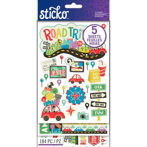 Sticko Flip Pack-Road Trip E5260161