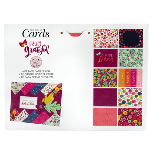 Paige Evans A2 Cards W/Envelopes (4.375"X5.75") 40/Box-Truly Grateful - 310942