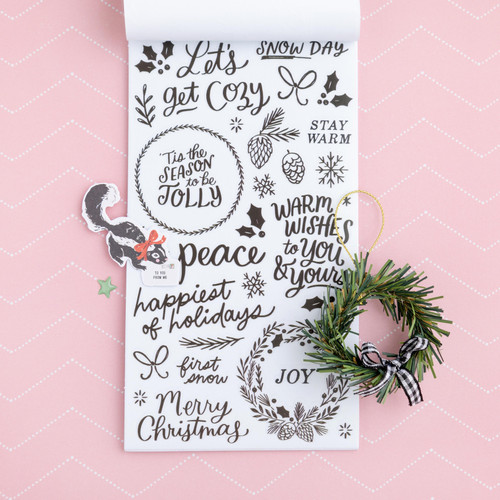 Mittens & Mistletoe Sticker Book-296/Pkg - CPMM3747 Mittens & Mistletoe Sticker Book-296/Pkg - CPMM3747