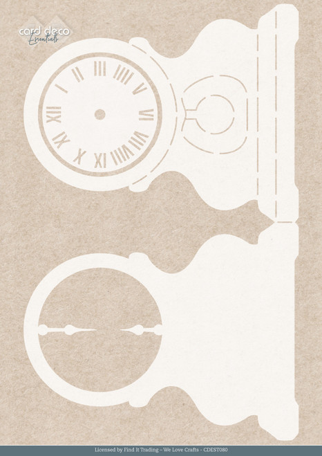 3 Pack - Find It Trading Card Deco Essentials Stencil-Timeless Clock A4, Timeless Christmas - 5A003CL4-1H8WF - 8718715153653
