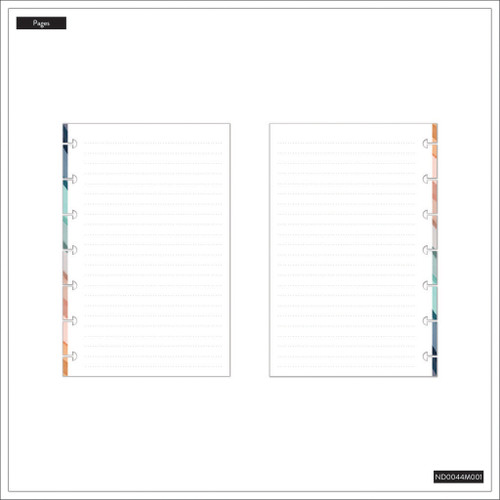 2 Pack - Happy Planner Mini Disc Bound Notebook-Watercolor Grace - 5A0036TC-1H81V