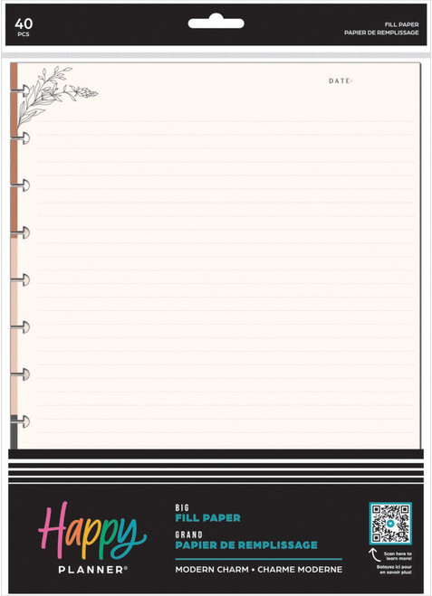 2 Pack - Happy Planner Big Fill Paper-Modern Charm - 5A0036TV-1H80C - 673807708815