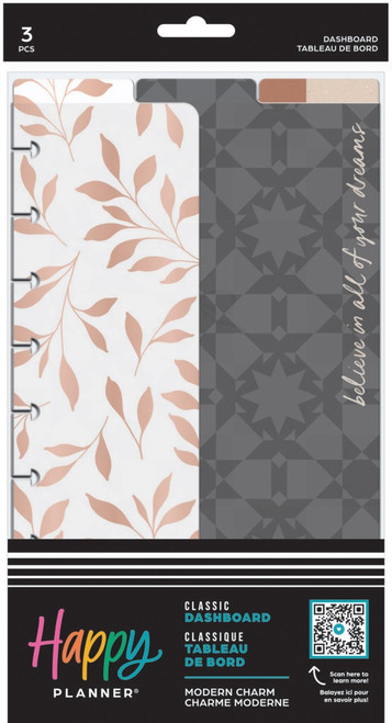 3 Pack - Happy Planner Classic Dashboard-Modern - 5A0036TF-1H7Z4 - 673807708747