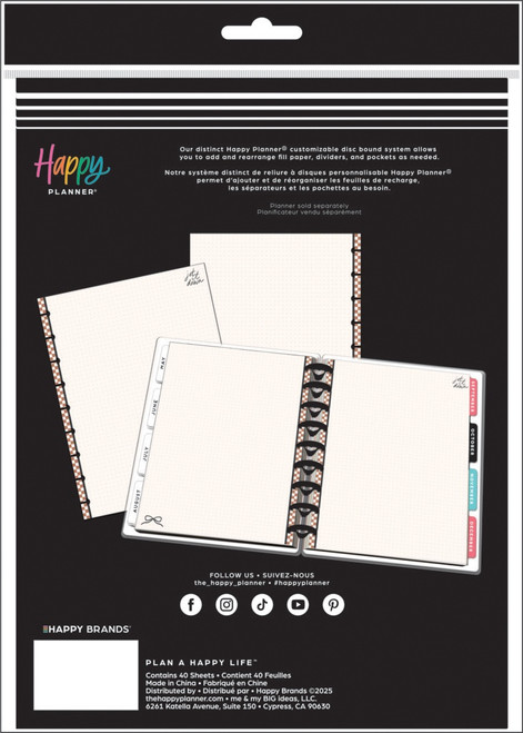 2 Pack - Happy Planner Classic Fill Paper-Modern Charm - 5A0036TY-1H7ZC