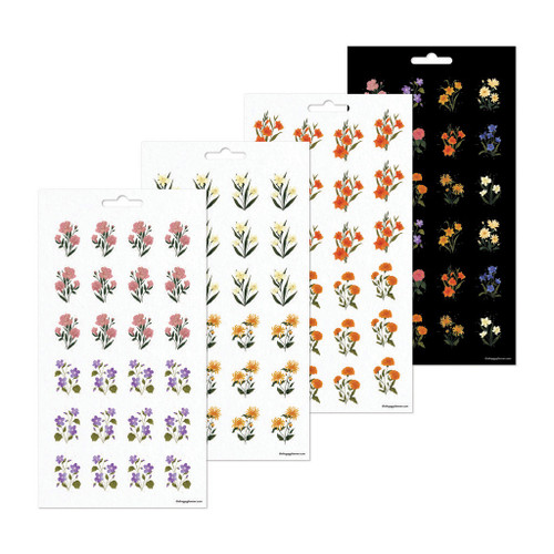 3 Pack - Happy Planner 10 Sheet Sticker Value Pack-Dark Garden - 5A0036WJ-1H7ZM