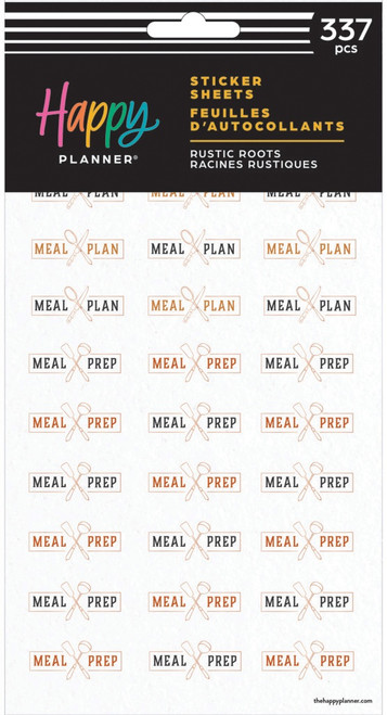 3 Pack - Happy Planner 10 Sheet Sticker Value Pack-Rustic Roots - 5A0036WJ-1H81L - 673807709966