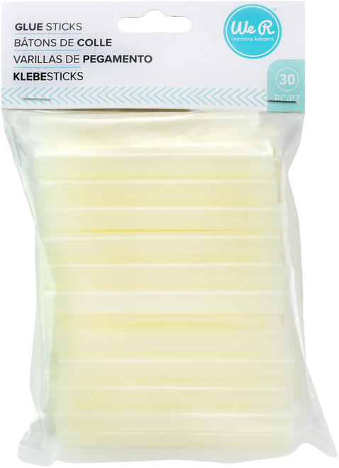 3 Pack - We R Glue Sticks 30/Pkg-Clear - 60000401 - 633356620877