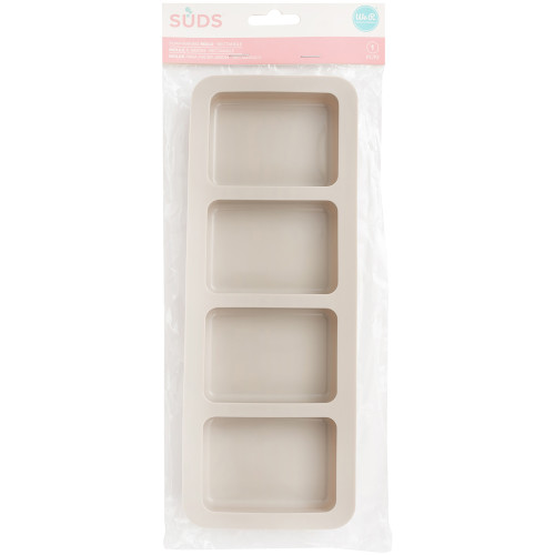 3 Pack - We R SUDS Soap Maker Mold-Rectangle, 4 cavity - 60000133 - 633356615859