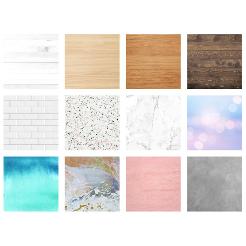 3 Pack - We R ShotBox Background 12/Sheets-Photoreal - WR660417