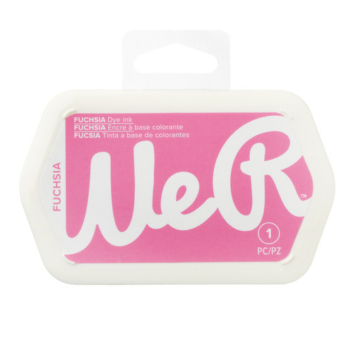 2 Pack - We R Stamping Dye Ink Pad-Fuchsia - 60000659 - 718813449397