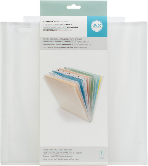 3 Pack - We R Expandable Paper Storage-12.5"X13" - WR660249 - 633356602491