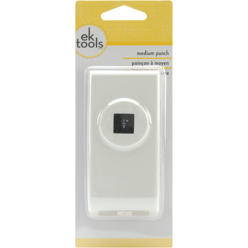 3 Pack - EK Medium Punch-Square, .5" - E5410055 - 015586950571