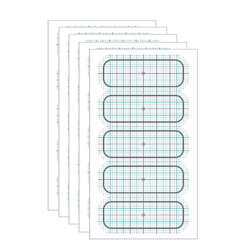 6 Pack - We R Makers Jewelry Press Alignment Stickers 25/Pkg- - 60000220