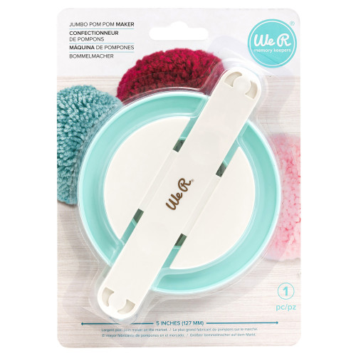 3 Pack - We R Jumbo Pom Pom Maker- - WR661013 - 633356610137