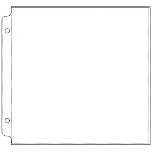 3 Pack - We R Ring Photo Sleeves 8"X8" 25/Pkg-Full Page - WR660143
