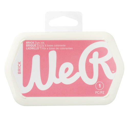 2 Pack - We R Stamping Dye Ink Pad-Brick - 60000658 - 718813449380